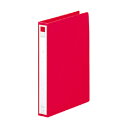 【ポイント20倍】(まとめ) リングファイル リヒトラブ リングファイル 赤 F-877-1 4903419138707 1冊【×20セット】
