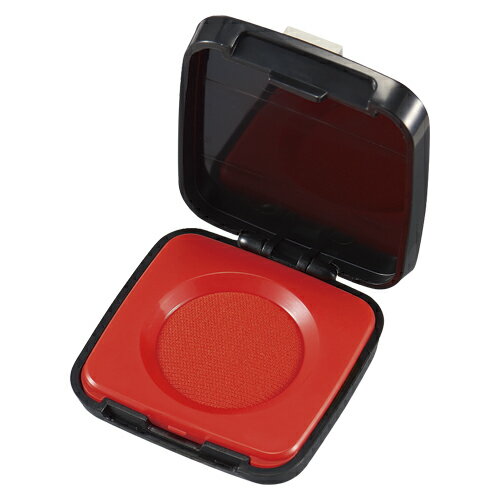 【クーポン配布中&ブラックフライデー対象】（まとめ） 朱肉 マックス コンパクト朱肉 黒 SA90288 4902..