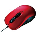 【ポイント20倍】(まとめ) 有線マウス サンワサプライ 有線ブルーLEDマウス レッド MA-BL114R 4969887695081 1個【×5セット】(2)
