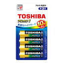 【マラソンでP最大47倍】(まとめ) アルカリ乾電池 東芝 アルカリ乾電池アルカリ1 LR6AN 4BP 4904530027369 ●形式:単3形(1.5V)...