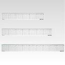 【ポイント20倍】(まとめ) 直定規 クラウン 方眼直定規 2mm厚 CR-HR30R 4953349070110 ●目盛:30cm●サイズ:縦45×横310×...