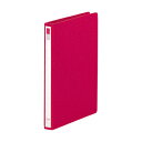 【ポイント20倍】(まとめ) リングファイル リヒトラブ リングファイル〈カドロック&ツイストリング〉 赤 F-867U-3 4903419175375 1冊【...