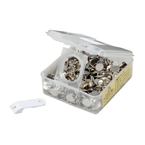 【クーポン配布中&ブラックフライデー対象】(まとめ) 画鋲 ベロス 二重画鋲ニッケル シルバー SB-500 4976512015008 1個【×20セット】