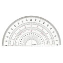 【ポイント20倍】(まとめ) 分度器 岡本製図器械 分度器 39-0018(B-18) 4518679300186 ●規格:半円●サイズ:径180×厚1mm 1...