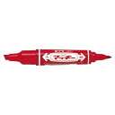 【ポイント20倍】(まとめ) 油性マーカーペン ゼブラ ハイマッキー 赤 MO-150-MC-R 4901681502530 1本【×100セット】