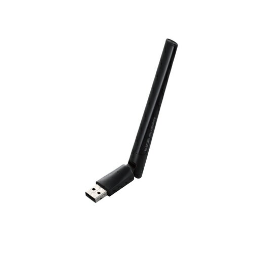 【ポイント20倍】エレコム 無線LAN子機 11ac n a g b 433+150Mbps USB2.0用ハイパワーアンテナ WDC-433DU2H2-B