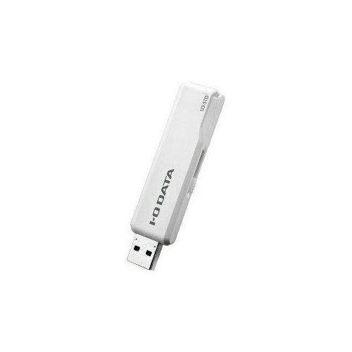 【クーポン配布中】IOデータ USBメモリ ホワイト 64GB USB3.1 USB TypeA スライド式 U3-STD64GR W