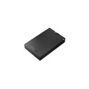 【クーポン配布中】BUFFALO バッファロー ミニステーション USB3.1(Gen1)/USB3.0 ポータブルHDD 2TB ブラック HD-PCG2.0U3-GBA