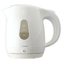 【クーポン配布中】(まとめ)その他 電池・照明・家電 電気ポット ドリテック 電気ケトル 1.0L ポリプロピレン PO-160WT 4536117039368...