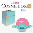 釣り 道具箱 アルミ プラスチック 大工 工具箱 キャビネット ツールボックス おしゃれ 大容量 持ち運び プラモデル 大型 整理 アルミケース アメリカン雑貨 鍵付き キャリー LL ブルー