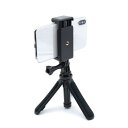 【マラソンでポイント最大45.5倍】日本トラストテクノロジー セルフィ三脚ホルダー ブラック TRIPOD-PBK