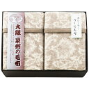 【クーポン配布中】大阪泉州の毛布 ジャガード織カシミヤ入ウール毛布(毛羽部分)2枚セット 6961-044