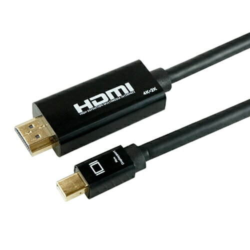ڥݥHORIC Mini DisplayportHDMIѴ֥ 3m Mini Displayport to HDMI MDPHD30-177BK