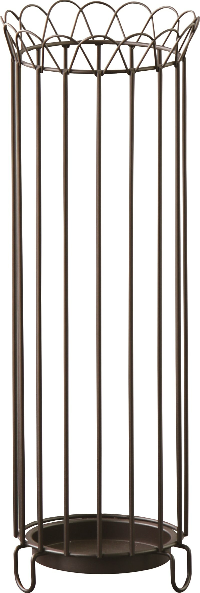 【クーポン配布中】傘立て W16×D16×H47 ブラウン