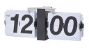 【ポイント20倍】フリップクロック W36×D8.5×H14 ホワイト