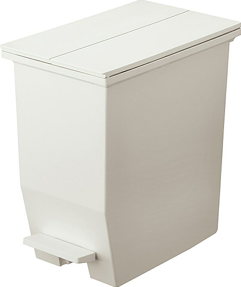 【クーポン配布中&ブラックフライデー対象】SOLOW ペダルオープンツイン20L W22×D36×H38 ホワイト ゴミ箱 おしゃれ キッチン 20リットル 分別 フタ付き ダストボックス ペダル式 ワンタッチ 北欧 シンプル 一人暮らし