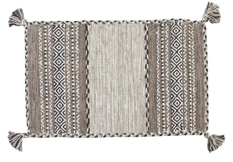 【ポイント20倍】シャニールマット W75×D45 グレー