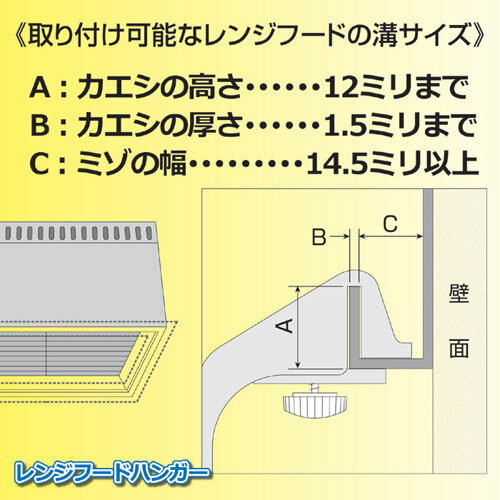 山研工業 レンジフードハンガー 809676