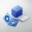 【ポイント20倍】エレコム Blu-rayディスクケース(2枚収納タイプ) CCD-BLU210CBU