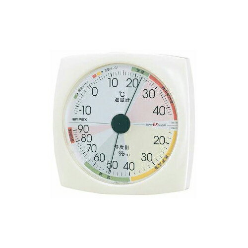【ポイント20倍】EMPEX 温度・湿度計 高精度UD(ユニバーサルデザイン) 温度・湿度計 EX-2811