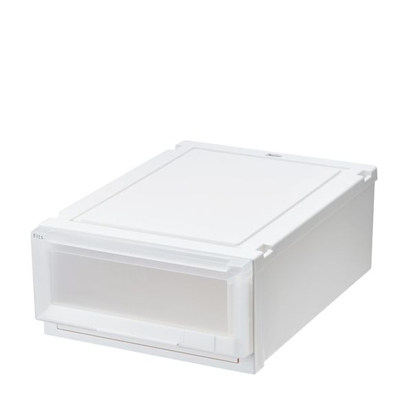 天馬 Fits フィッツケース アドバンス 55-40S 幅40×奥行55×高さ20cm ホワイトクリア