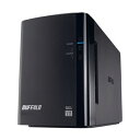 【クーポン配布中】バッファロー ドライブステーション ミラーリング機能搭載 USB3.0用 外付けHDD 2ドライブモデル4TB HD-WL4TU3／R1J HD-WL4TU3/R1J