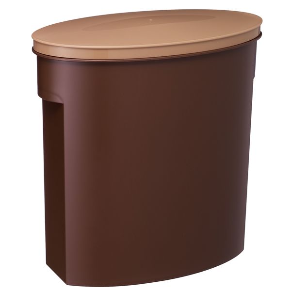 【2個セット】 伊勢藤 お米そのまま保存ケース 5kg ブラウン I-327-1