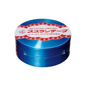 【ポイント20倍】(業務用10セット)CIサンプラス スズランテープ/荷造りひも 【青/470m】 24202014