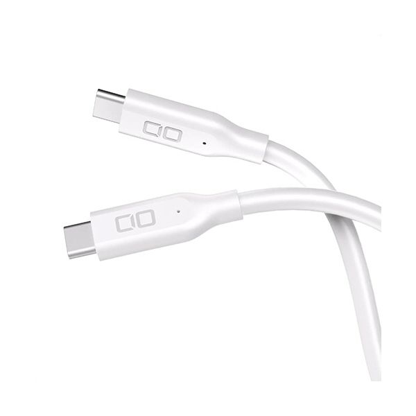CIO シリコンケーブル CtoC 240W 1m ホワイト CIO-SL240W-CC1-WH 1本