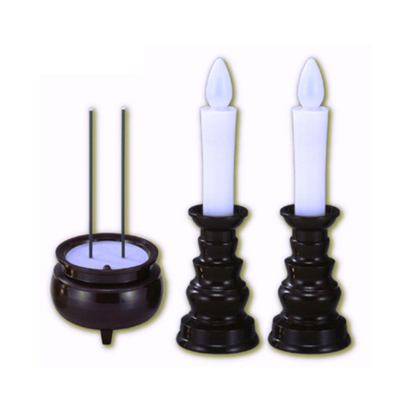 【ポイント20倍】旭電機化成 安心のろうそく・お線香セット 807244