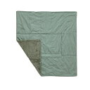 【ポイント20倍】ひざ掛け 約60×85cm カーキ 吸湿発熱 撥水 抗菌 防臭 防ダニ コンパクト収納 超軽量 カポック綿 あったか アウトドア(3)