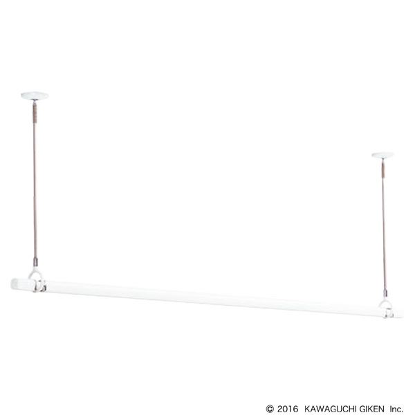 【ポイント20倍】ホスクリーン 室内用物干竿セット QSCS-23-W