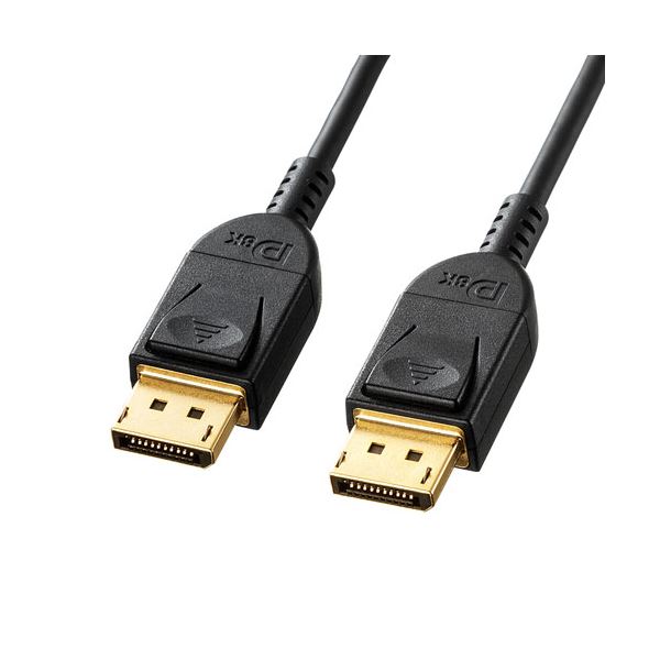 【クーポン配布中】【5個セット】 サンワサプライ DisplayPortケーブル 1.5m(Ver1.4) KC-DP1415X5