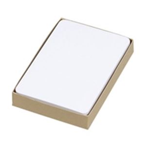 【クーポン配布中&マラソン対象】（まとめ）コトブキ プリンタ用挨拶状カード 7991 単 100枚【×5セット】