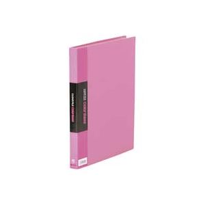 【スーパーSALEでP最大47倍】(業務用10セット) キングジム クリアファイル/ポケットファイル 【A4/タテ型】 固定式 40ポケット 132CW ピンク