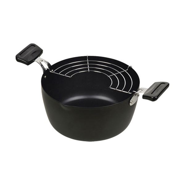 【クーポン配布中】パール金属 NEW楽天家 鉄製深型天ぷら鍋22cm HB-2519