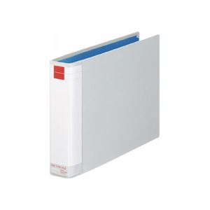 【ポイント20倍】ライオン事務器パイプ式ファイル（環境） 両開き A4ヨコ 300枚収容 30mmとじ 背幅51mm..