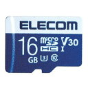 【ポイント20倍】エレコム マイクロSDカード UHS-I U3 16GB