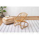 【ポイント20倍】ラタンチェア 約W50×D58×H65cm ナチュラル 完成品