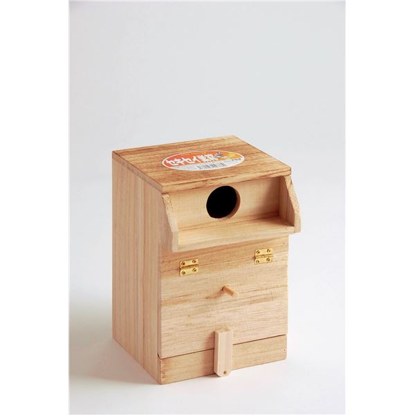 （まとめ）セキセイ巣箱【×3セット】 (鳥用品/巣材)