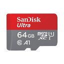 【ポイント20倍】【3セット】 SanDisk microSDXCカード 64GB Ultra UHS-1 A1 R:140MB/s 海外リテール品 SDSQU...