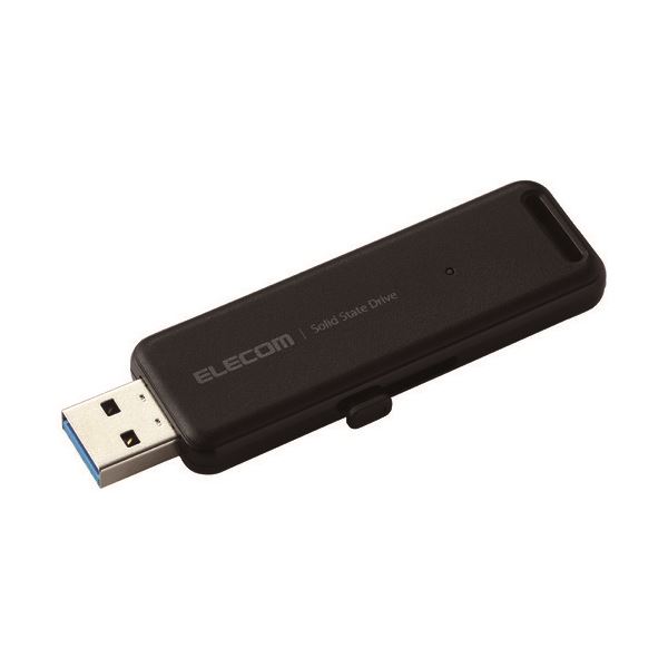 【クーポン配布中】エレコム スライド式SSD 1TB ESD-EMB1000GBK