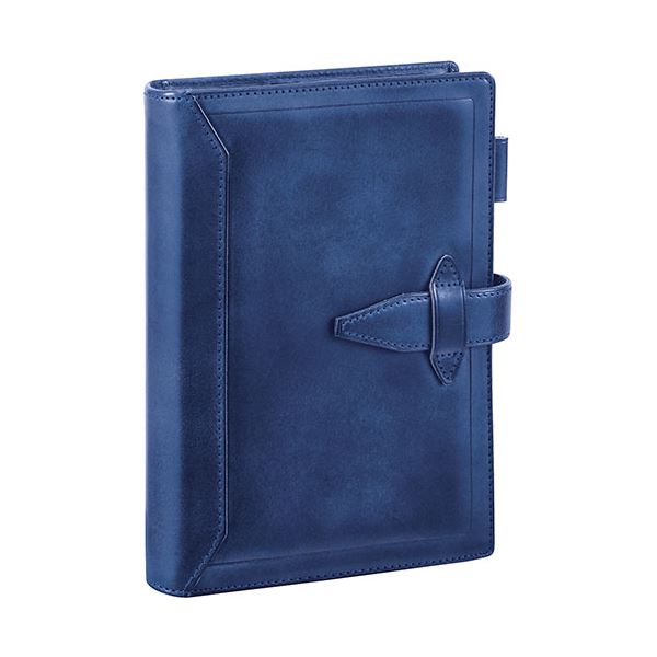 【ポイント20倍】レイメイ藤井 ダヴィンチ システム手帳 ロロマクラシック （バイブル） 24mm ブルー DB3014A