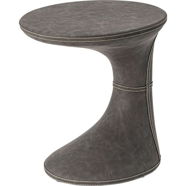 サイドテーブル グレー （約W39×D46×H44.5cm） 完成品