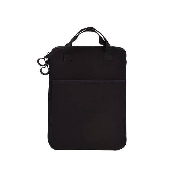 【クーポン配布中】エツミ ピークビズ PCインナークッションケース 縦型ポケット付 ブラック 13.3インチ VPEAK-IN03