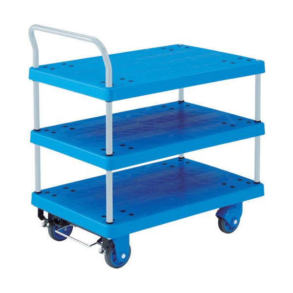 【クーポン配布中】TRUSCOグランカート サイレント 3段片袖 718×468 S付 TP-X705S 1台