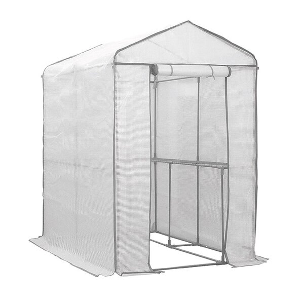 家庭用ビニールハウス グリーンジャンボ グレー 組立式