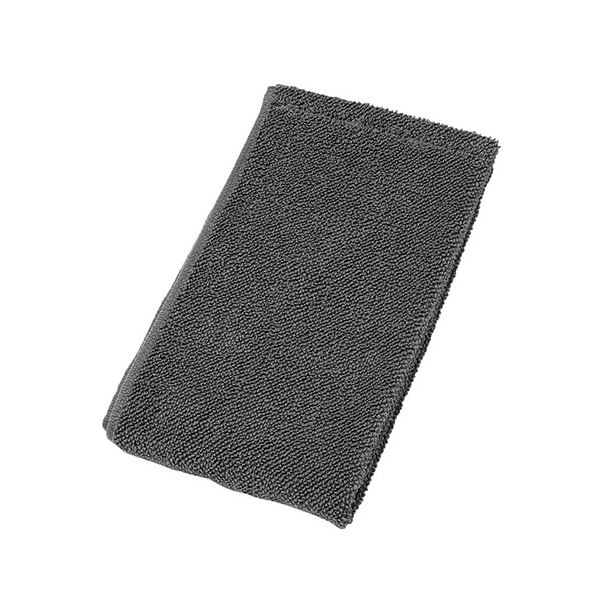 【クーポン配布中】【まとめ】楠橋紋織 くすばしタオル ドラム式洗濯機対応 抗菌・防臭 ポワン小粒 スマートフェイスタオル グレー 1-68490-31-GY【×5セット】