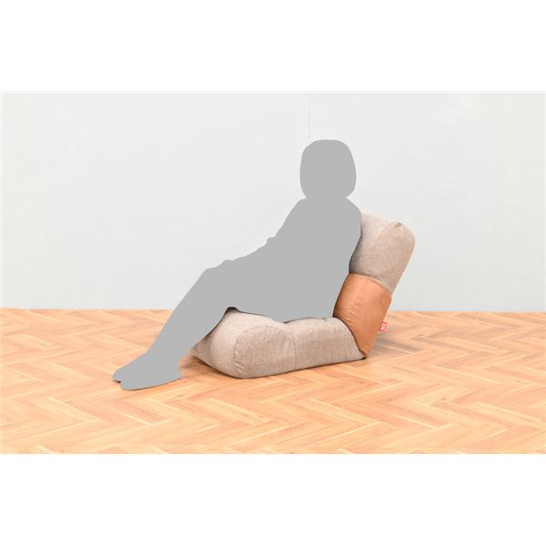 【クーポン配布中】【ソファみたいな座椅子】 チビサイズ ピグレット CHIBI BE ベージュ 2