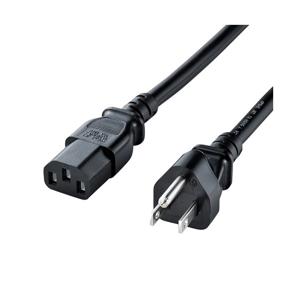 【ポイント20倍】【5個セット】 サンワサプライ 電源コード KB-D327AX5